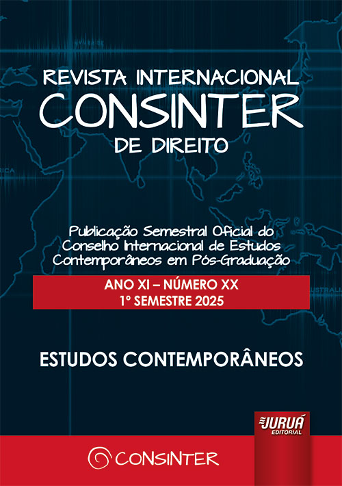 Revista Internacional CONSINTER de Direito Ano XI Número XX 1º Semestre de 2025